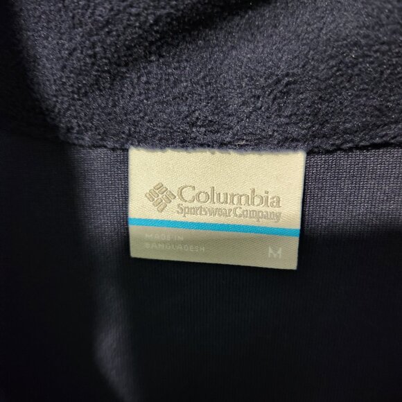 Columbia NEW Women's Lake Aloha Navy Blue Half Zip Pullover Fleece- Medium - Picture 3 of 8